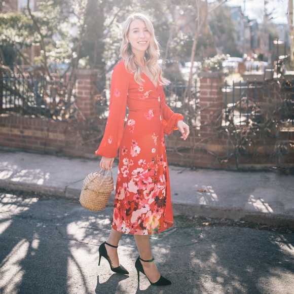 Privacy please Nixon floral midi dress - Picture 4 of 6